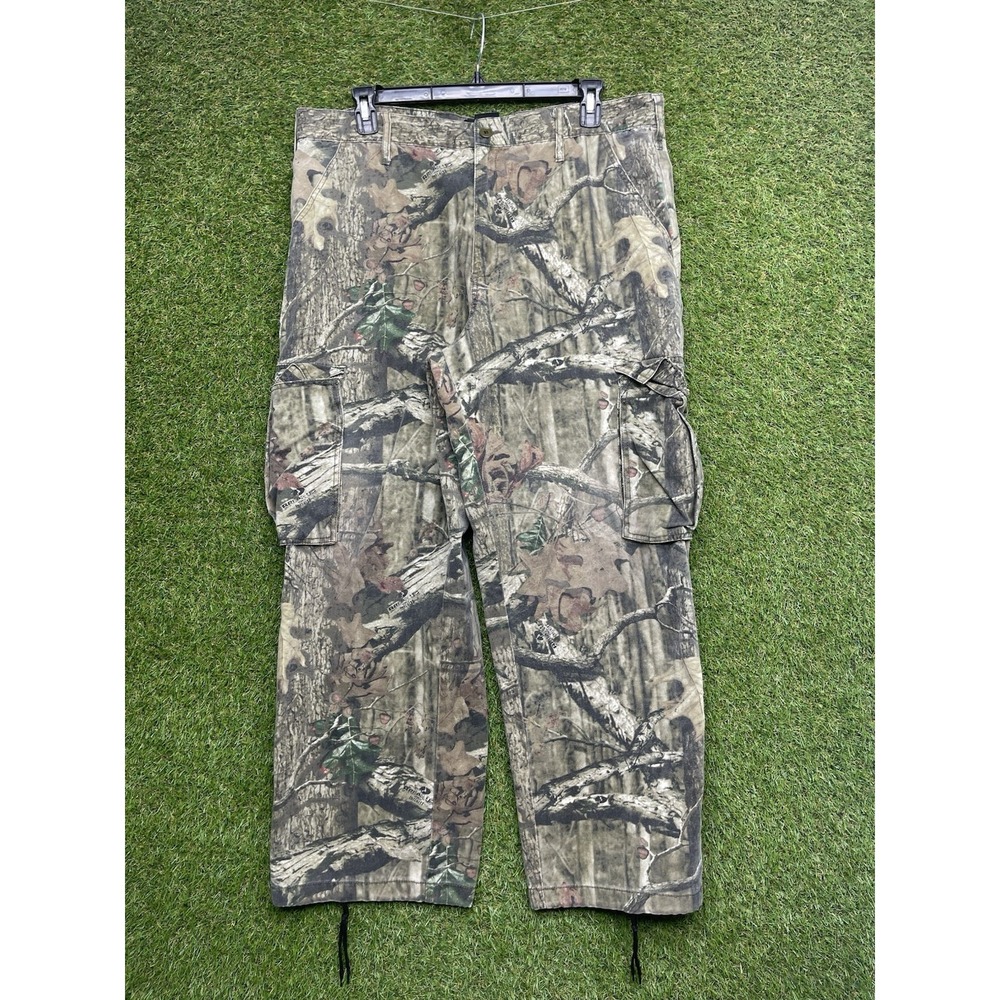Vintage Camo Pants Mens XL 42x30 Break Up Camouflage Cargo Hunting Outdoor y2k